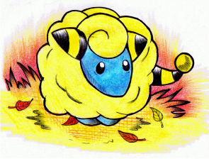 Mareep_in_Autumn_by_HearthFire.jpg