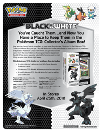 Black and White TCG Set = Collector's Album