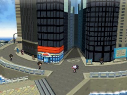 Pokemon Black and White - a city