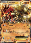 Groudon-EX from Dark Rush (#54)