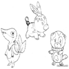 Starter Pokemon Fan Art by kevin1988