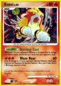 Entei (#4) from Secret Wonders - Special Holo